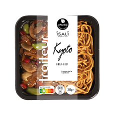 Bœuf Kyoto et nouilles Isali - 350 g x 4 pc