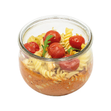 Pâtes ricotta tomate basilic - 350 g x 6 pc