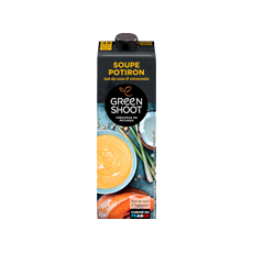Soupe potiron lait coco citronnelle Greenshoot - 1 L