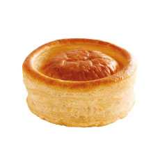 Vol-au-vent avec chapeau prêt à garnir 9 cm - 44 g x 48 pc