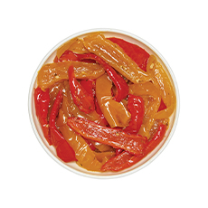 Poivron rouge et jaune confit - 300 g (250 g PNE)