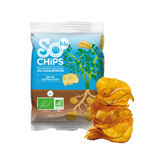 Chips sel de Noirmoutier bio SO CHiPS - 40 g x 32 pc