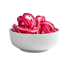 Pickles d'oignons rouges 4/4 - 790 g (425 g PNE)