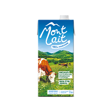 Lait de montagne demi-écrémé stérilisé UHT - 1 L