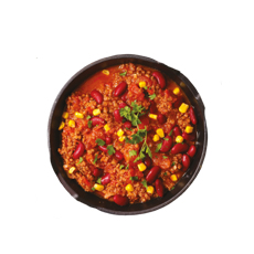 Chili con carne pur bœuf - 2.4 kg