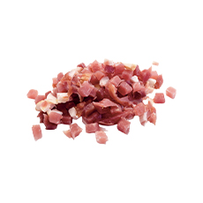 Lardons crus étuvés fumés Bazin 3 x 3 - 1 kg