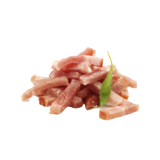 Lardon cru fumé allumettes VPF - 1 kg 