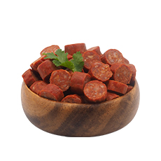 Merguez cuite bœuf/mouton pelée diam. 26 mm - 1 kg