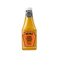 Flacon sauce curry mango Heinz - 875 ml