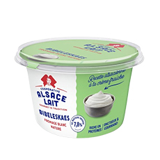 Fromage blanc 40 % MG (Bibeleskaes) Alsace Lait - 1 kg