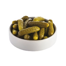 Cornichons cal. 80/120  5/1 - 4,100 kg (2,125 kg PNE)