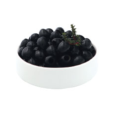 Olives noires dénoyautées 4/4 - 360 g (PNE)