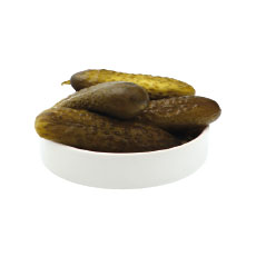 Cornichons aigres-doux entiers Jefke - 850 g (PNE)