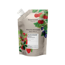 Purée réfrigérée de fruits rouges Ponthier - 1 kg