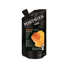 Purée réfrigérée d'abricot Ponthier - 1 kg