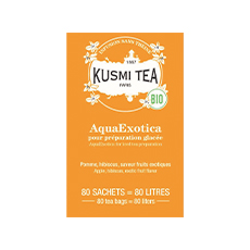 Mélange thé glacé AquaExotica bio Kusmi Tea - 8 g x 80 pc