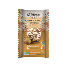 Energy balls pomme-cannelle bio Nuttree - (2 x15 g) x 15 sachets