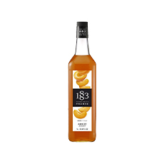 Sirop abricot 1883 verre - 1 L