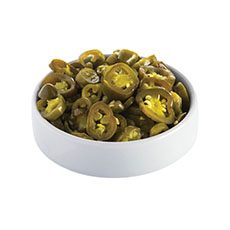 Jalapeños verts rondelles - 3 kg (1.5 kg PNE)