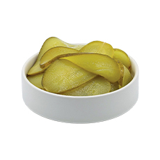Gros cornichon aigre-doux tranches - 2.3 kg (1.230 kg PNE) 