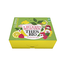 Coffret thé bio - Clipper 60 sachets