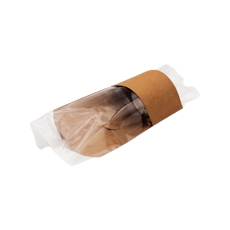 Pochette transparente pour wraps - 1 000 pc