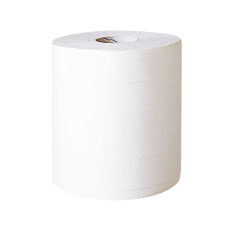 Rouleaux essuie-tout blanc - 6 pc 