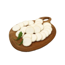 Chèvre tranché diam. 7.8 cm IQF - 500 g x 8 pc 