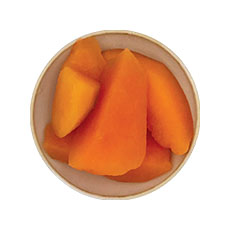 Melons morceaux IQF - 1 kg x 5 pc