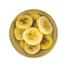 Banane tranches IQF - 1 kg x 5 pc