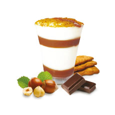 Tiramisu choco-noisette-spéculoos - 100 g x 12 pc