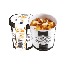 Crème glacée vanille noix macadamia - 78 g x 12 pc