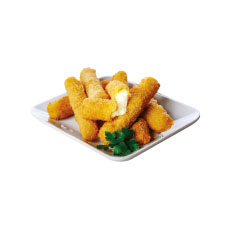 Sticks de mozzarella panés préfrits 29 g - 1 kg x 6 pc 