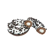 Donuts fourrés cookies-cream - 75 g x 36 pc