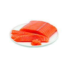 Coeur de saumon sans peau sans arêtes ASC - 500 g x 10 pc