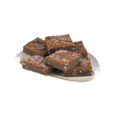 Brownie noix de pécan prédécoupé - 2.4 kg (80 g x 30 parts)