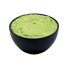 Pulpe d'avocat avec morceaux HPP - 1 kg x 8 pc