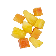 Mix smoothie mangue-papaye-ananas IQF - 33 x 150 g