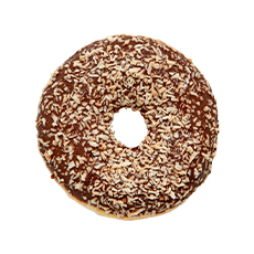 Donut fourré cacao déco. coco Dots® - 72 g x 36 pc