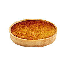 Tartelette saveur crème brulée - 80 g x 40pc (4 boîtes de 10 pc)