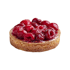 Tartelette framboise - 110 g x 30 pc (6 boîtes de 5 pc)