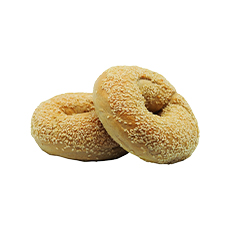 Bagels sésame - 115 g x 40 pc (10 pc x 4 sachets)