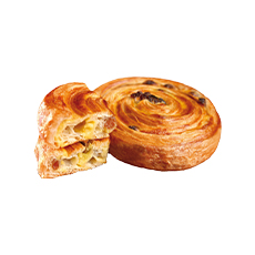 Pain aux raisins pur beurre - 120 g x 46 pc