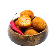 Kroketa morue-piment d'Espelette 20 g IQF - 1 kg x 5 pc