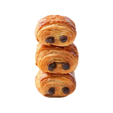 Mini pain au chocolat pur beurre - 25 g x 160 pc