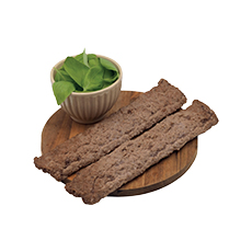 Steak haché baguette cuit à cœur VBF IQF - 90 g x 60 pc