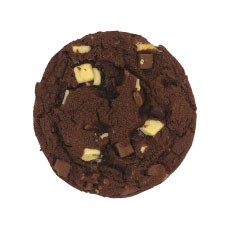 Cookie cuit cacao trois chocolat - 80 g x 46 pc