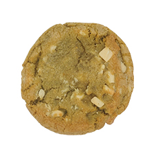 Cookie cuit thé matcha chocolat blanc - 80 g x 46 pc