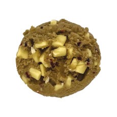 Cookie cru cranberry chocolat blanc - 83 g x 80 pc