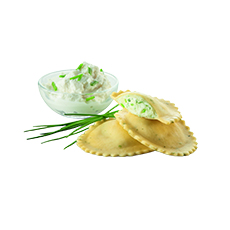 Tortelli au fromage frais et ciboulette - 2 kg x 2 pc